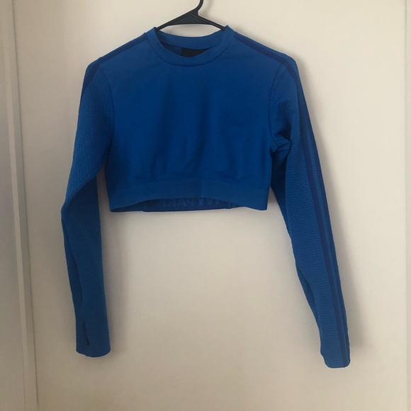 Ivy Park x Adidas long sleeves crop top. new - Picture 2 of 5